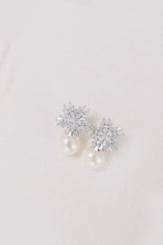 Starburst Pearl Earrings