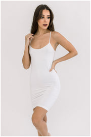 Essential White Slip Dress