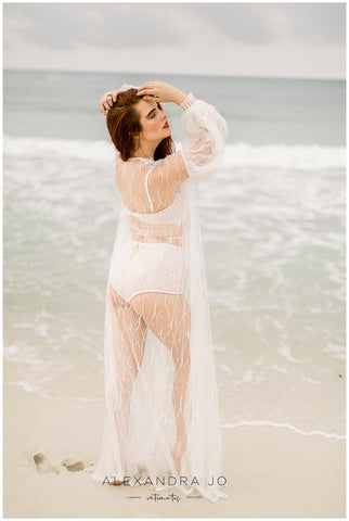 White Bridal Slip Dress, Bridal lingerie, White bridal slip, Sexy brid –  Alexandra Jo Intimates